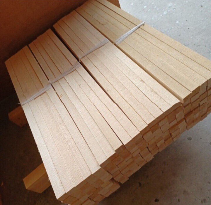 角材-953【100×3.5×3cm】 国産ひのき　角材 　40本セット　テーブル脚 　枠組み　 一枚板　 桧　 檜 　DIY