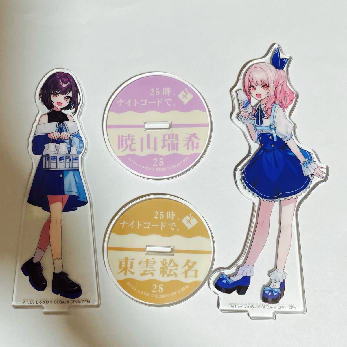 プロセカ 暁山瑞希 東雲絵名 ローソンコラボ アクリルスタンド2 プロセカ 暁山瑞希 東雲絵名 ローソンコラボ アクリルスタンド2