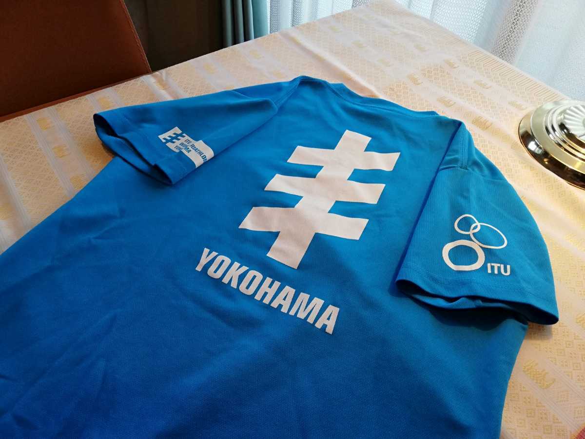 2013 year? world series Yokohama triathlon T-shirt 