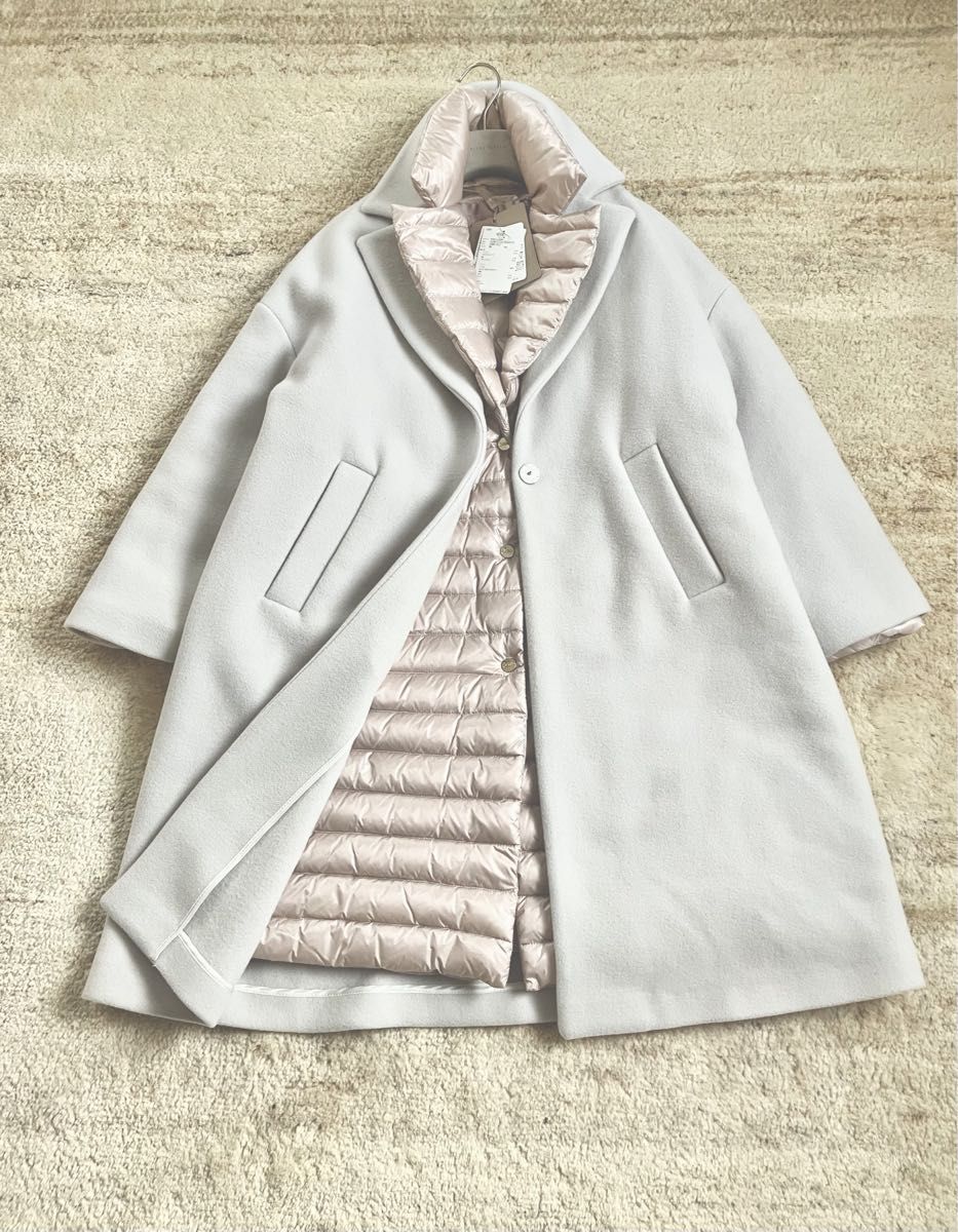 HERNO】23AW 定価35万7500円 3wayインナーダウン付コート完売 HERNO】23AW 定価35万7500円 3wayインナーダウン付コート完売