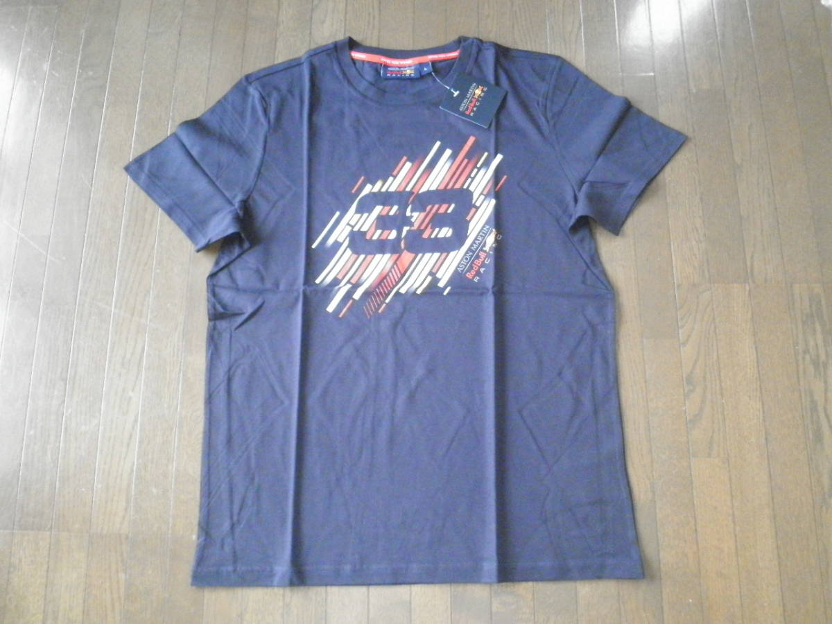 F1 レッドブル ホンダ レーシングチームTシャツ M.フェルスタッペン No.33 男性L 新品 即決_画像1