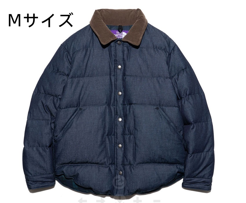 THE NORTH FACE PURPLE LABEL ザノースフェイスパープルレーベル ダウン　シャツ　ジャケット ND2385N メンズ 　Ｍサイズ D927
