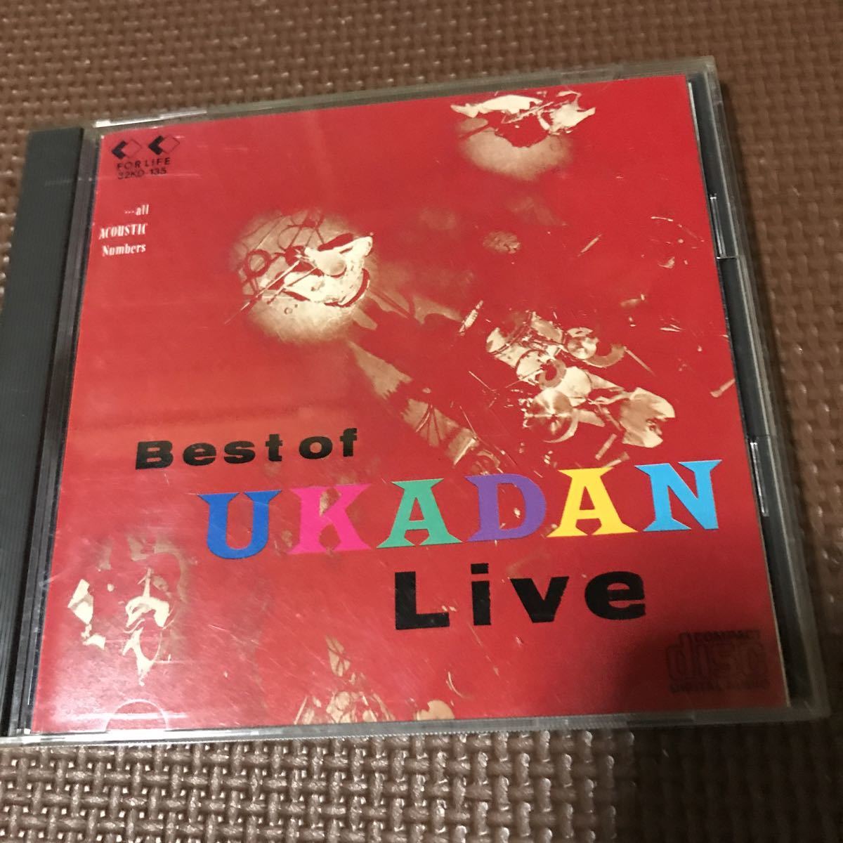 憂歌団 BEST OF UKADAN LIVE 32KD-135