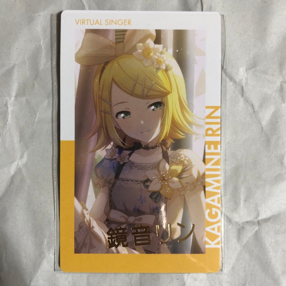 3C プロセカ エピカ ePick card 箔押し 鏡音リン|Yahoo!フリマ 3C プロセカ エピカ ePick card 箔押し 鏡音リン|Yahoo!フリマ
