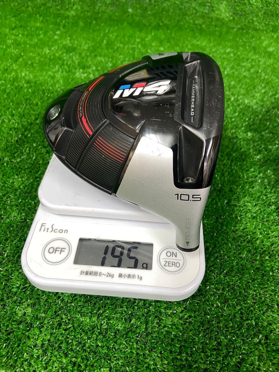 30 M4 ドライバー 10 5度ヘッドのみ カバー付き テーラーメイド