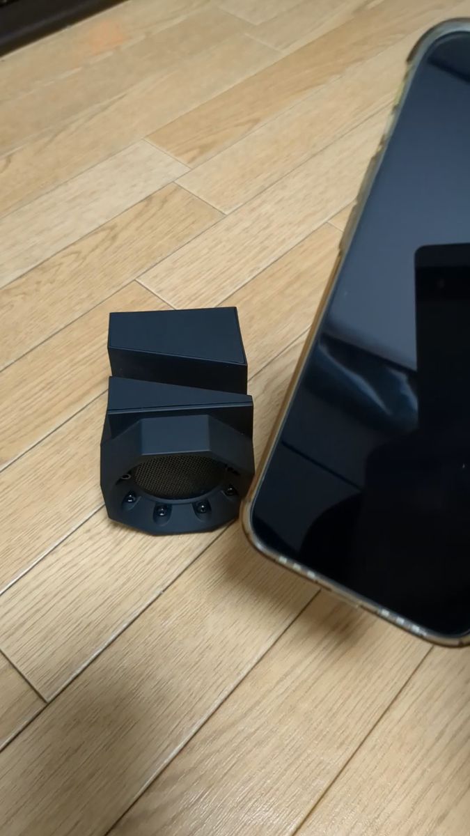 置くだけ ワイヤレ ススピーカー ハイハイ スマホ 連動 持ち運び 重低音