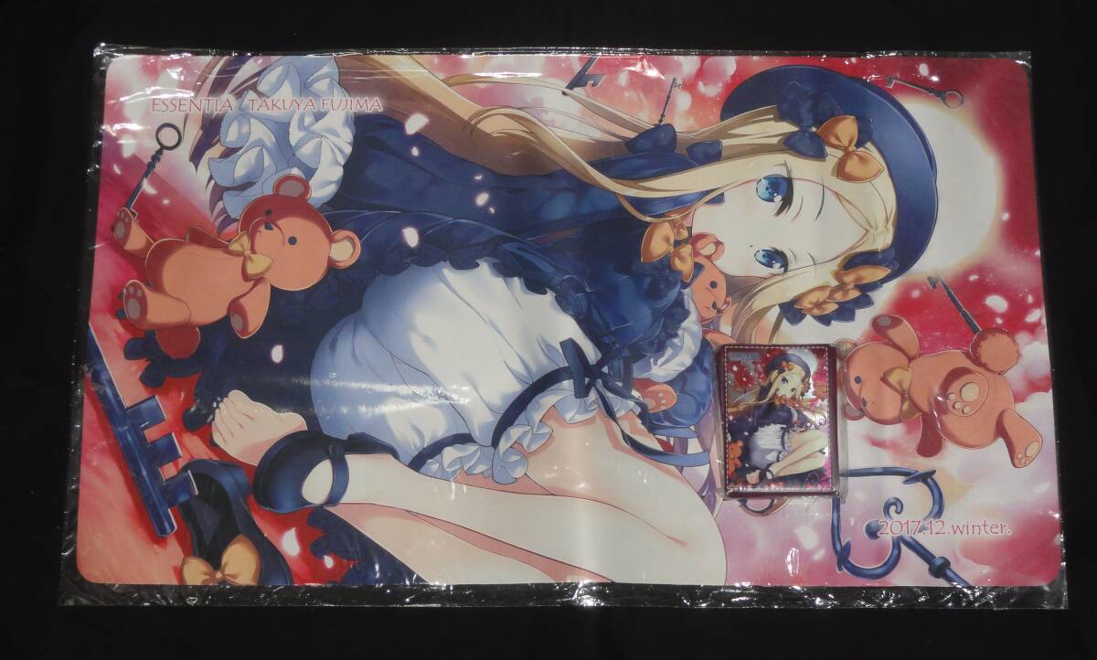 【冬バーゲン★特別送料無料!】 ★☆C93 コミケ93 ESSENTIA Fate/Grand Order FGO アビゲイル スリーブ&プレイマット セット 藤真拓哉 【未開封正規品】☆★ その他