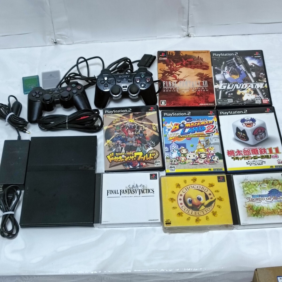 PS2 プレイステーション２　SCPH-70000　ソフト多数セット　動作確認済み