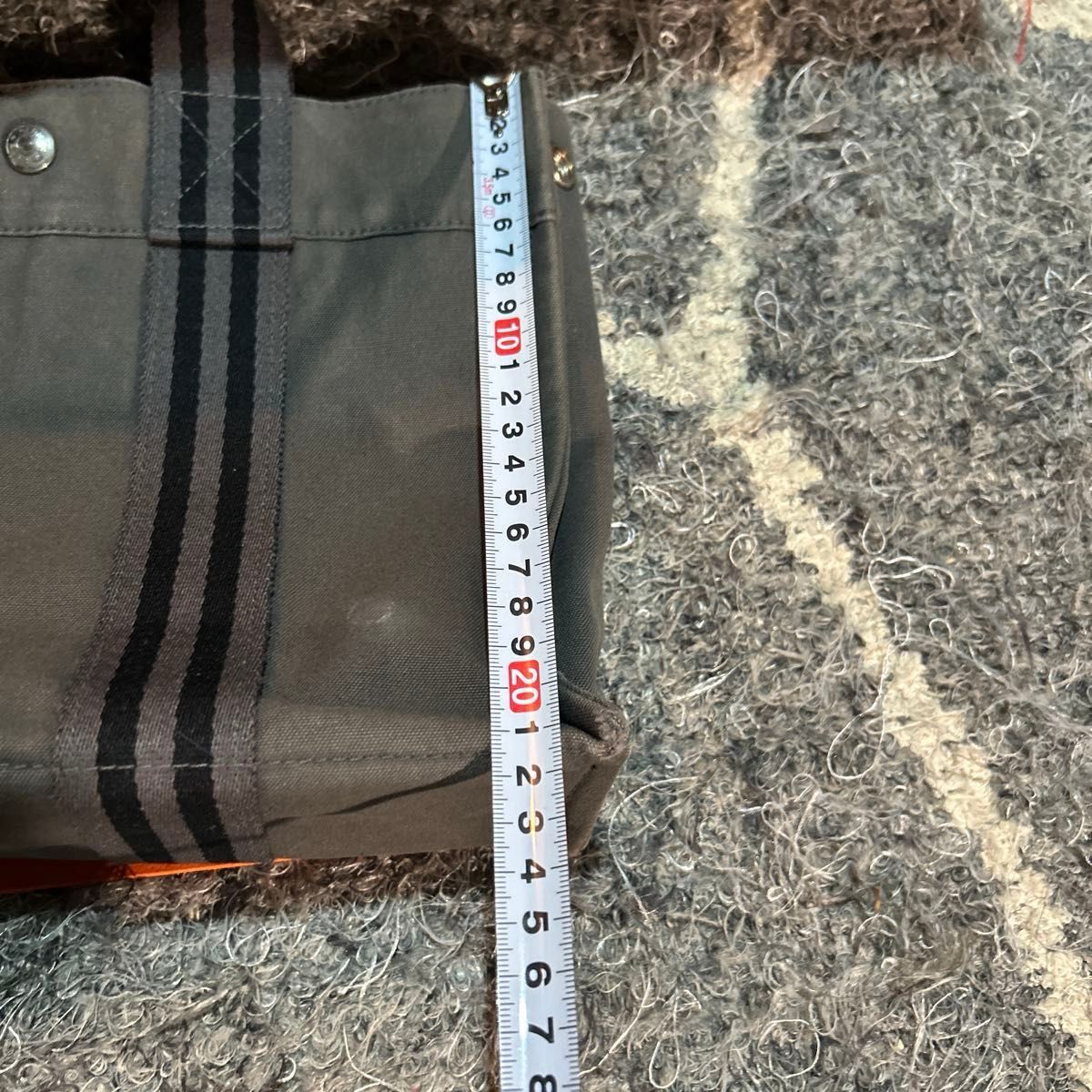 エルメス HERMES エールライン ミニトートバッグ キャンバス エルメス HERMES エールライン ミニトートバッグ キャンバス