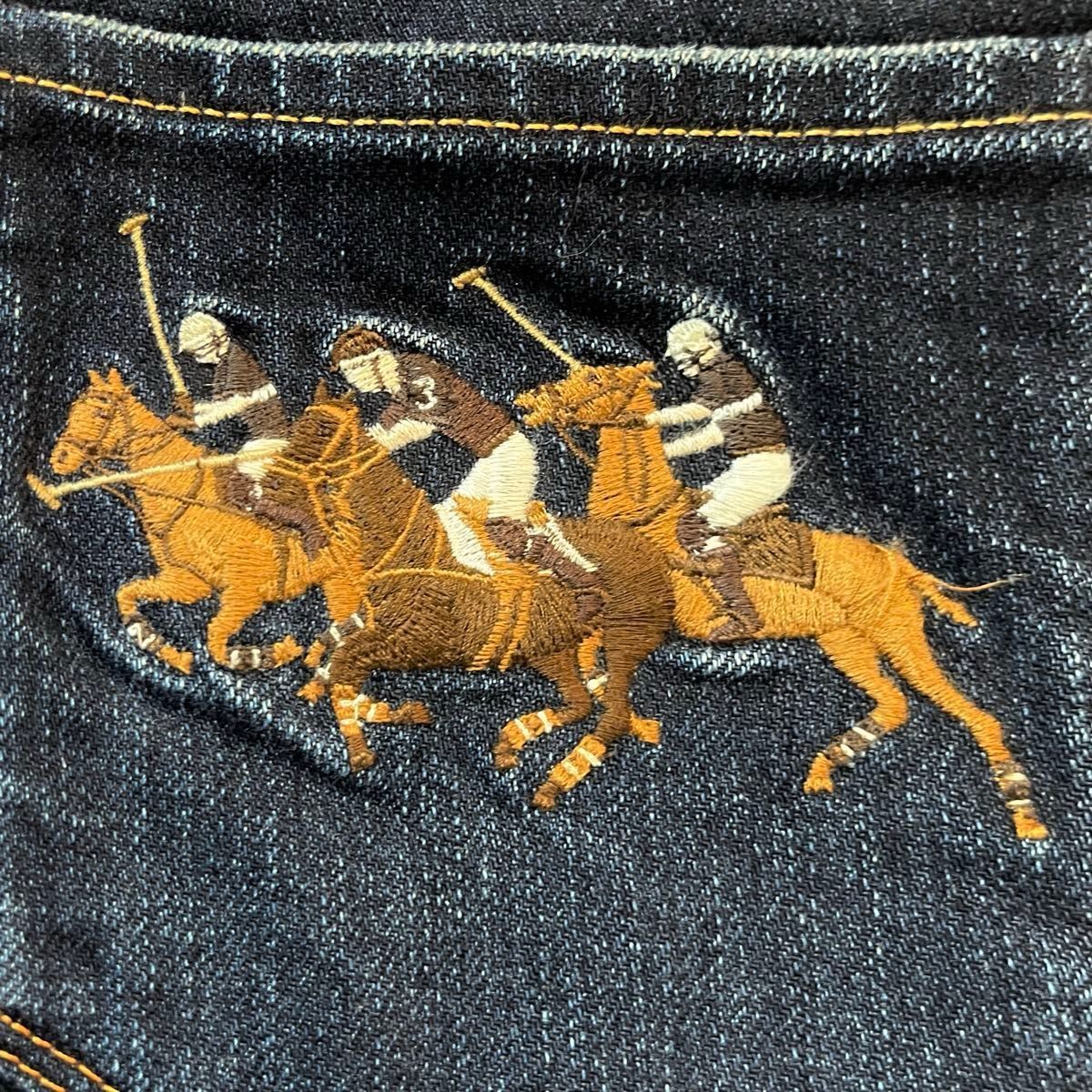 希少】00年代 Ralph Lauren(ラルフローレン) ポロプレイヤー刺繍 希少】00年代 Ralph Lauren(ラルフローレン) ポロプレイヤー刺繍