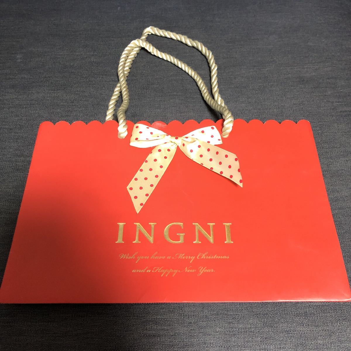 INGNI   ショップ袋 紙袋