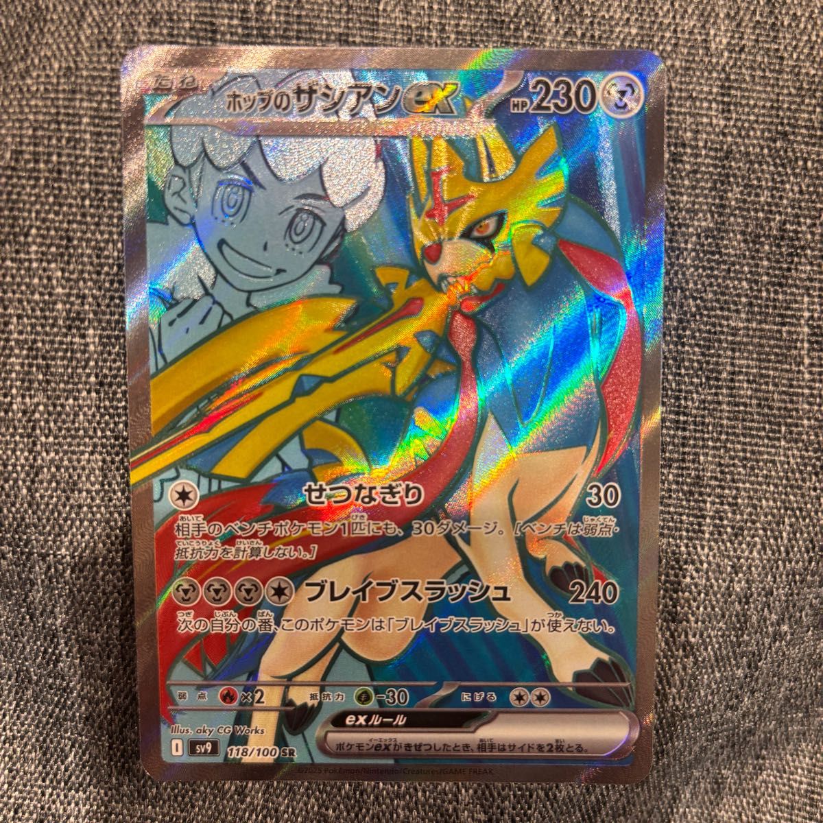 ポケモンカードバトルパートナーズ ホップのザシアンe x SR ポケモンカードバトルパートナーズ ホップのザシアンe x SR