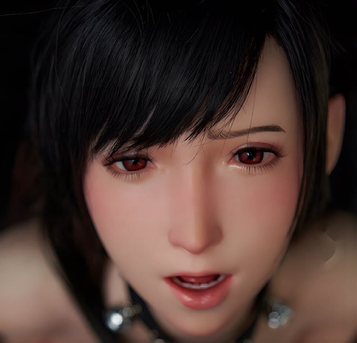 1/6 フィギュア ヘッド 12インチ FF ティファ 手仕上げ作製 1/6 フィギュア ヘッド 12インチ FF ティファ 手仕上げ作製