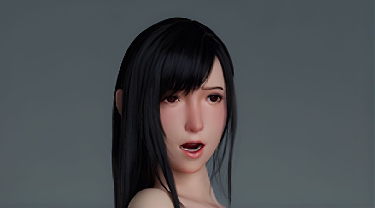 1/6 フィギュア ヘッド 12インチ FF ティファ 手仕上げ作製 1/6 フィギュア ヘッド 12インチ FF ティファ 手仕上げ作製