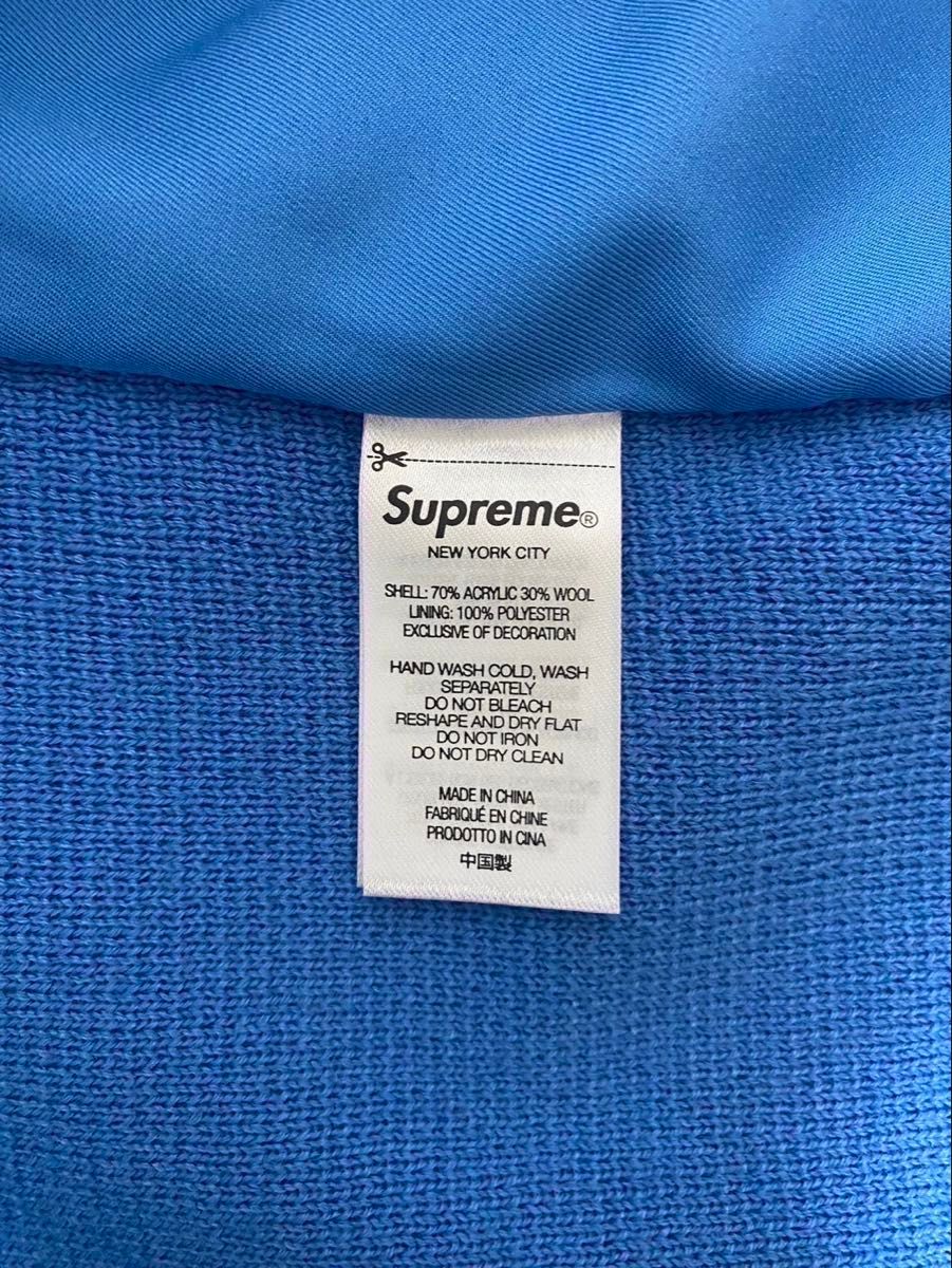 Supreme Beaded Applique Cardigan Blue|Yahoo!フリマ(旧 Supreme Beaded Applique Cardigan Blue|Yahoo!フリマ(旧