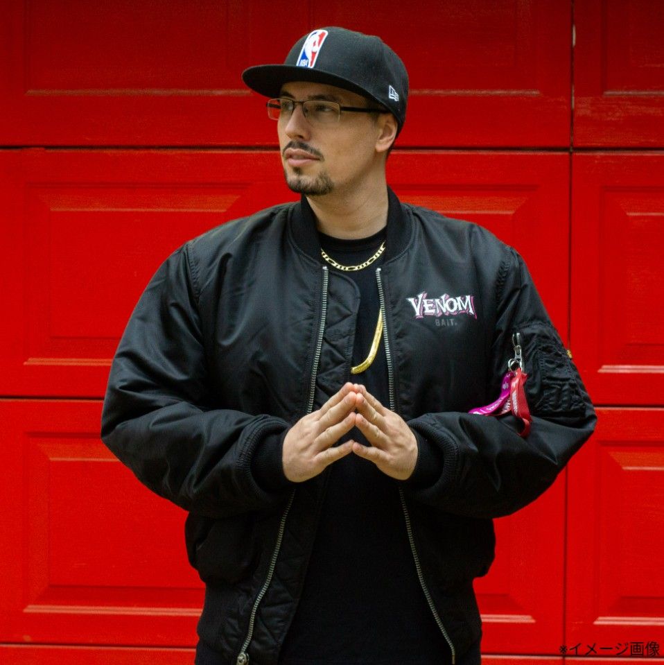 BAIT×MARVEL×ALPHA INDUSTRIES コラボ MA-1 BAIT×MARVEL×ALPHA INDUSTRIES コラボ MA-1 VENOM REVERSIBLE