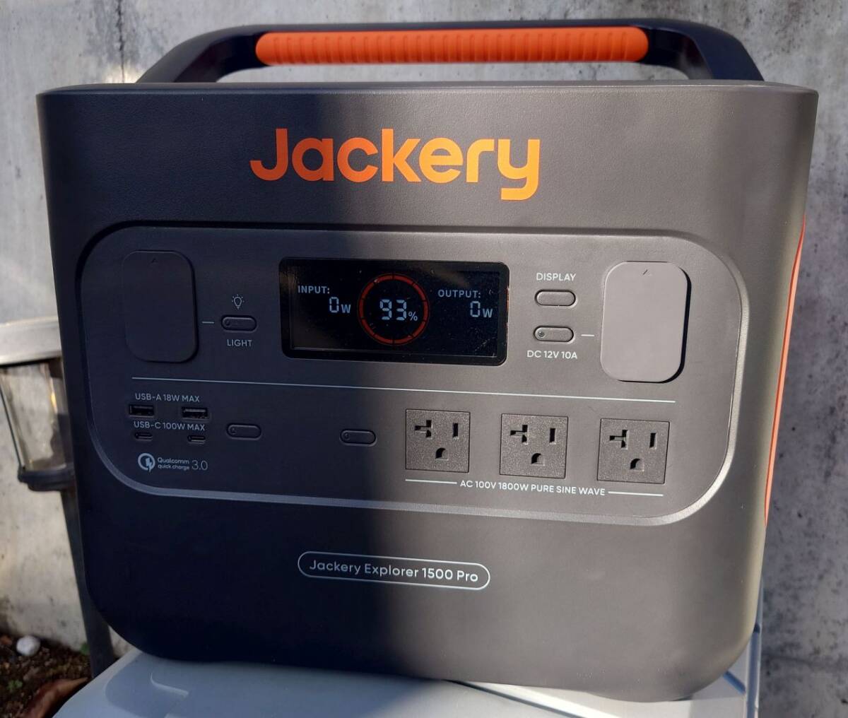 [宅急便送料無料] Jackery ジャクリー ポータブル電源 1500 Pro JE-1500B 収納バッグL付き [リチウムイオン電池 /8出力]