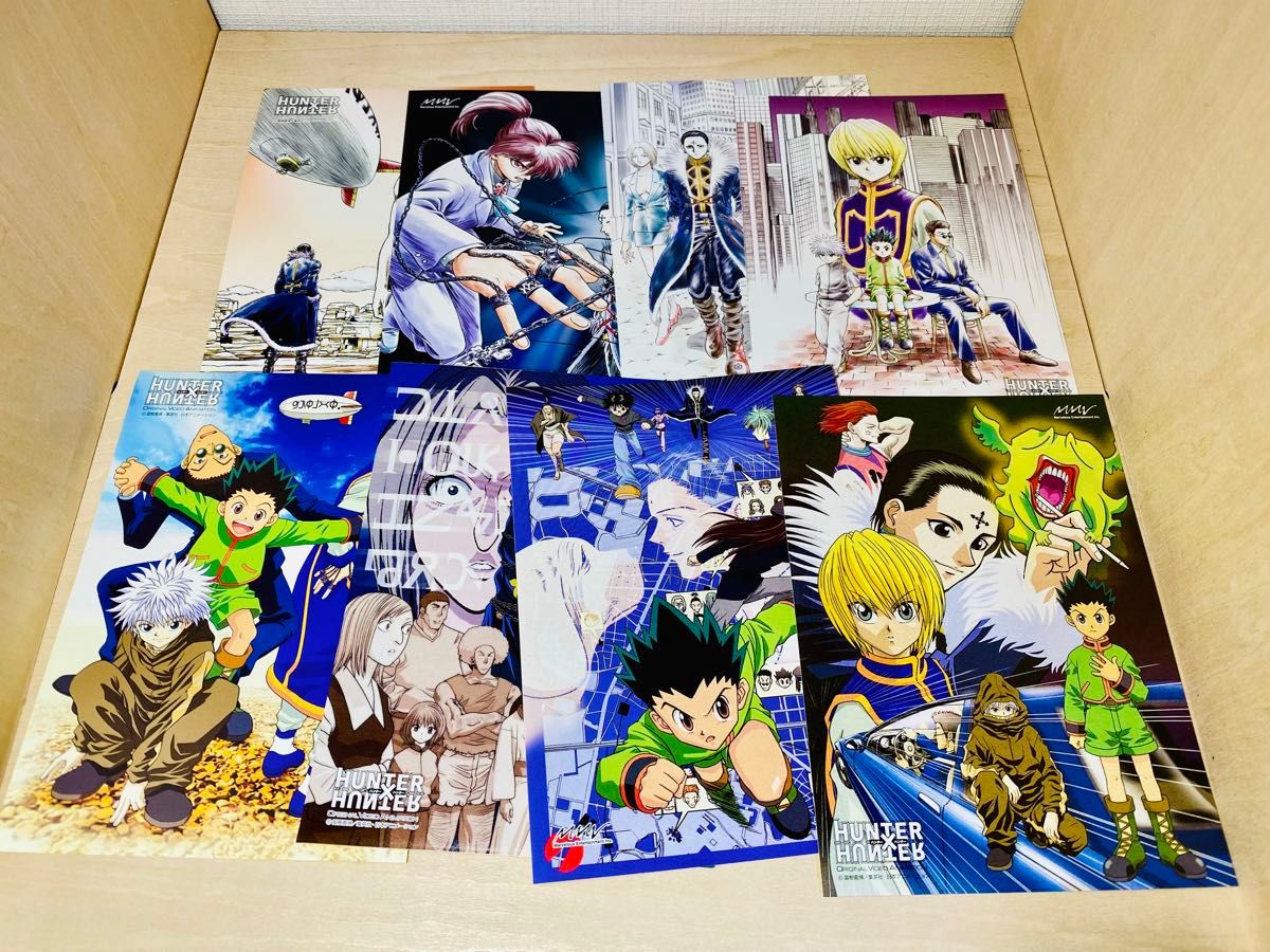 ハンターハンター クロロ 盗賊の極意 ポストカード ブックファイル 希少 ハンターハンター クロロ 盗賊の極意 ポストカード ブック