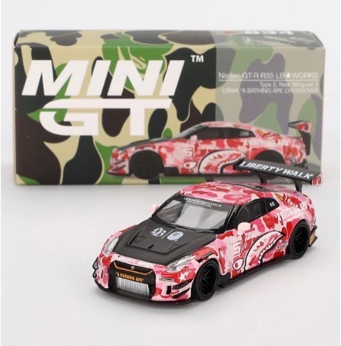 MINI GT 6台セット BAPE LIBERTY WALK LBWK 東京オートサロン MINI GT 6台セット BAPE LIBERTY WALK LBWK 東京オートサロン