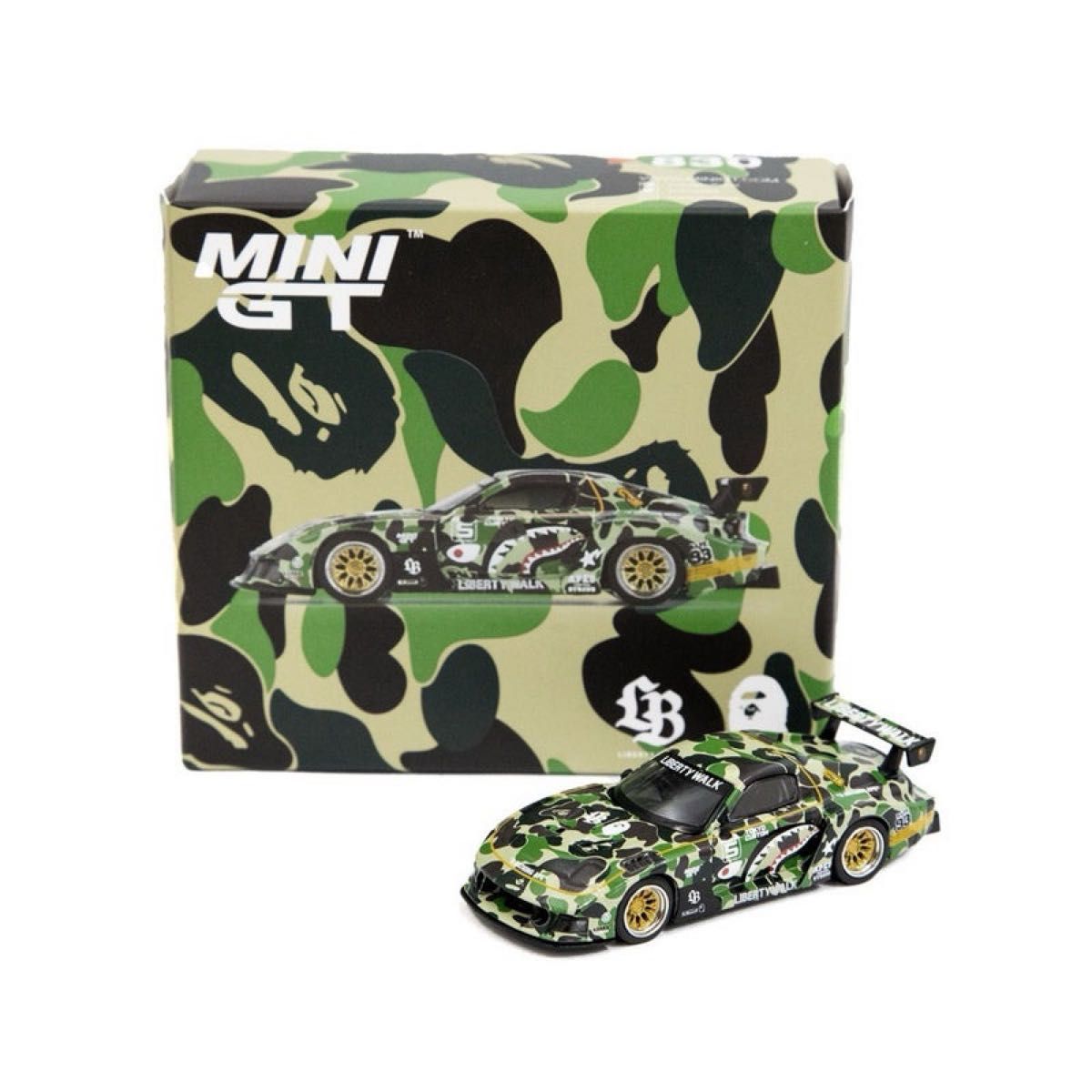 MINI GT 6台セット BAPE LIBERTY WALK LBWK 東京オートサロン MINI GT 6台セット BAPE LIBERTY WALK LBWK 東京オートサロン