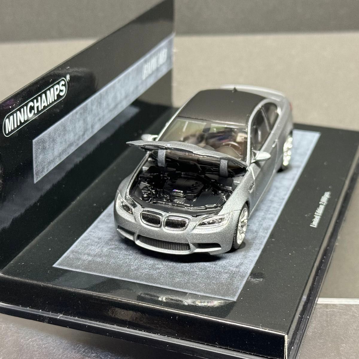 1/43 ミニチャンプス BMW M3 E92 2008 Matt Grey Linea Opaca No 1/43 ミニチャンプス BMW M3 E92 2008 Matt Grey Linea Opaca No