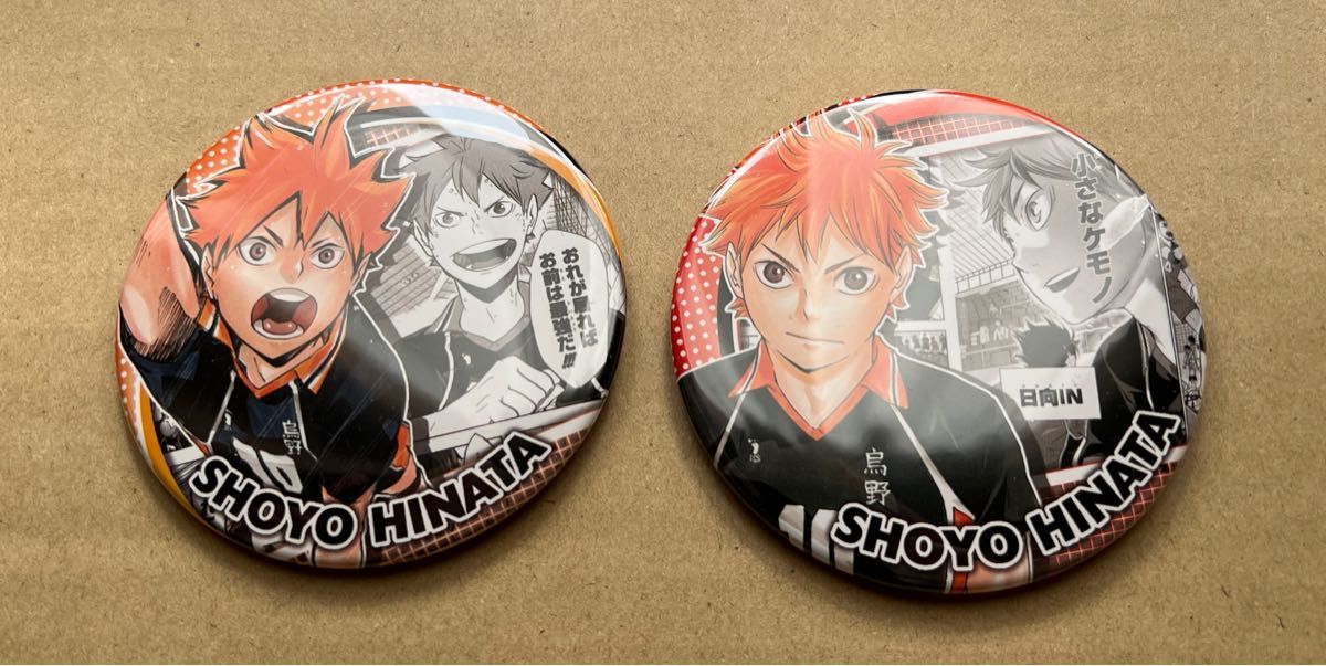 ハイキュー‼︎ 日向翔陽 JUMP SHOP 缶バッジくじ2013 ハイキュー‼︎ 日向翔陽 JUMP SHOP 缶バッジくじ2013