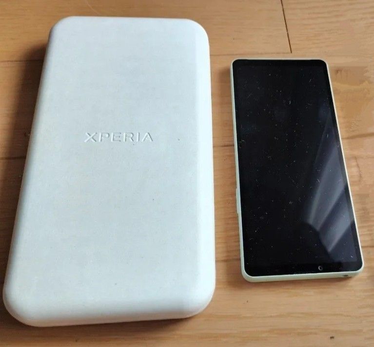 【美品・軽量】楽天SIMフリー　SONY　Xperia　10 Ⅴ　セージグリーン　傷少　バッテリー80%以上　XQ-DC44