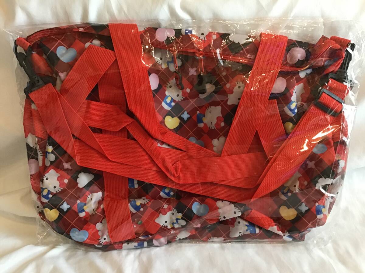 新品 ハローキティ 2WAY BIG 収納 バッグ サンリオ キティちゃん 新品 ハローキティ 2WAY BIG 収納 バッグ サンリオ キティちゃん