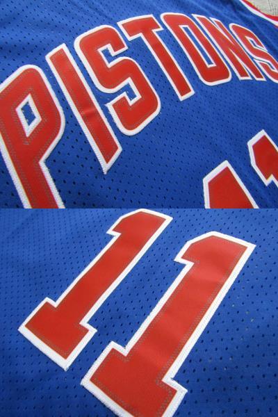 未使用品 NBA THOMAS #11 アイザイア・トーマス PISTONS デトロイト・ピストンズ ユニフォーム バッドボーイズ シャツ タンクトップ M