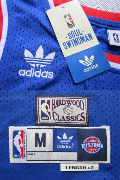 未使用品 NBA THOMAS #11 アイザイア・トーマス PISTONS デトロイト・ピストンズ ユニフォーム バッドボーイズ シャツ タンクトップ M