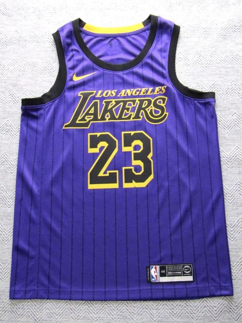 SWINGMAN　NBA LAKERS レブロン・ジェームズ ロサンゼルス・レイカーズ NIKE スウィングマン ナイキ製　ユニフォーム シャツ