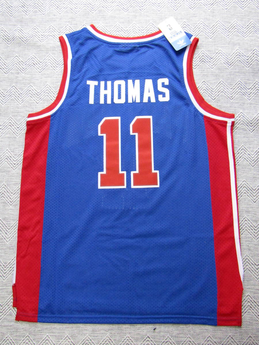 未使用品 NBA THOMAS #11 アイザイア・トーマス PISTONS デトロイト・ピストンズ ユニフォーム バッドボーイズ シャツ タンクトップ M