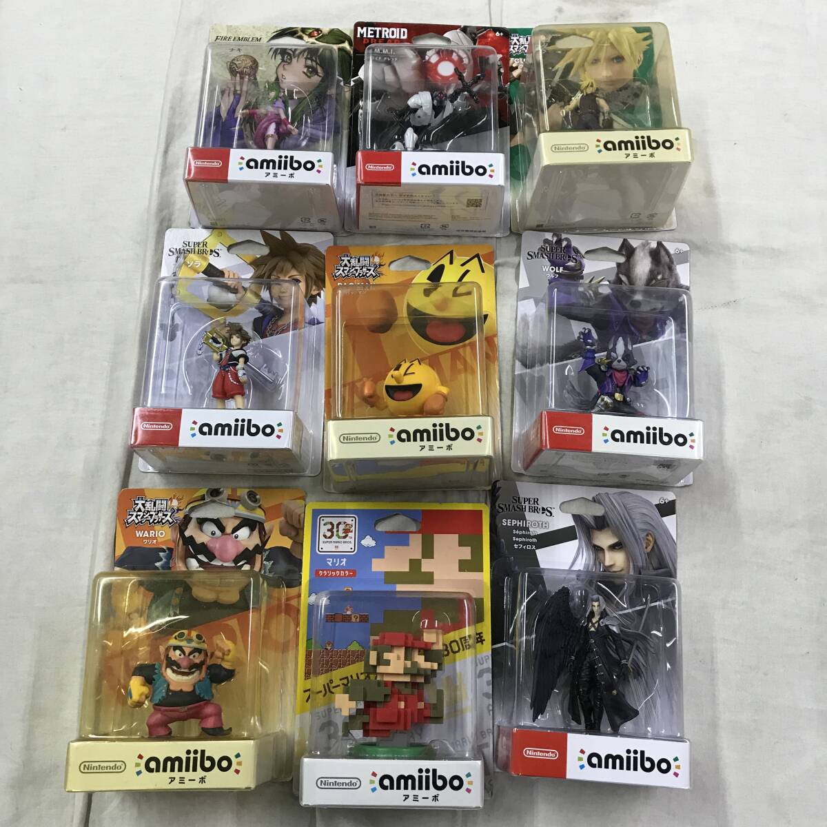 gf134 送料無料!未開封品 アミーボ amiibo まとめ 22点セット gf134 送料無料!未開封品 アミーボ amiibo まとめ 22点セット