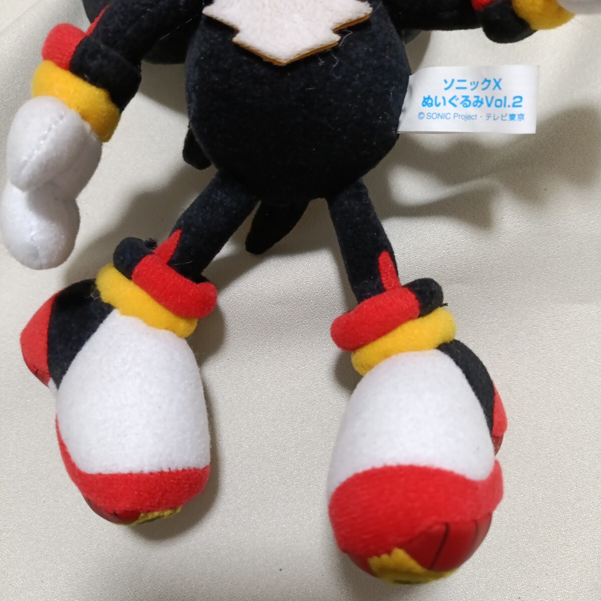 SEGA ソニックザヘッジホッグ シャドウ ぬいぐるみ ソニックX SEGA ソニックザヘッジホッグ シャドウ ぬいぐるみ ソニックX