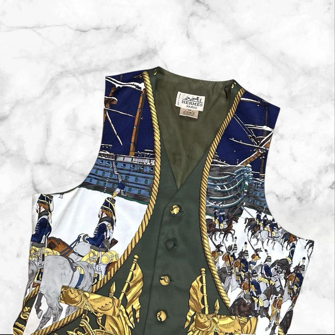 エルメス シルク素材のスカーフ風ベスト エルメス シルク素材のスカーフ風ベスト 楽天市場】エルメス HERMES