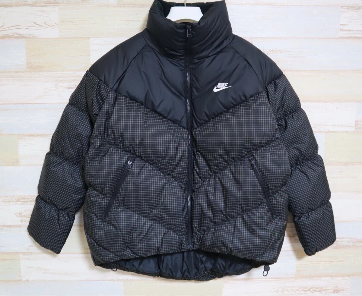 新品 定価42900円　2XLサイズ NIKE ナイキ　NIKE ウイメンズ　ダウンフィル　ウインドランナー　パファージャケット　ダウンジャケット　黒