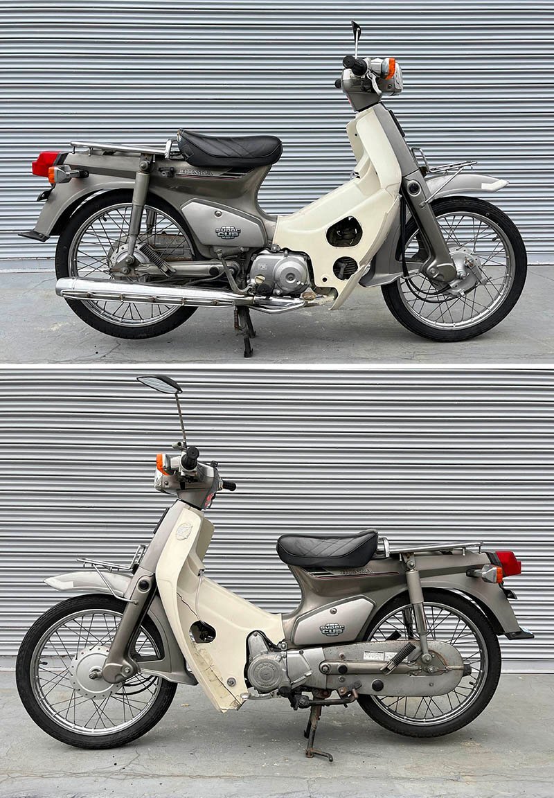  Super Cub 90 custom со стартером HA02 указатель поворота зуммер f62-25s6 угол глаз 