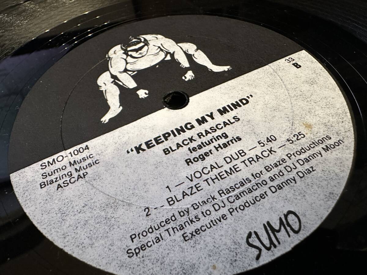 12”★Black Rascals Featuring Roger Harris / Keeping My Mind / ディープ・ヴォーカル・ハウス・クラシック！