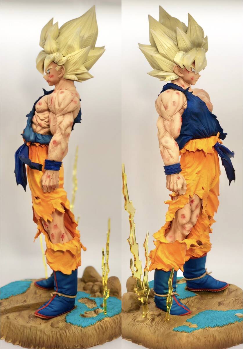 リペイント ドラゴンボール SMSP 悟空 台座付 フィギュア 一番 リペイント ドラゴンボール SMSP 悟空 台座付 フィギュア 一番