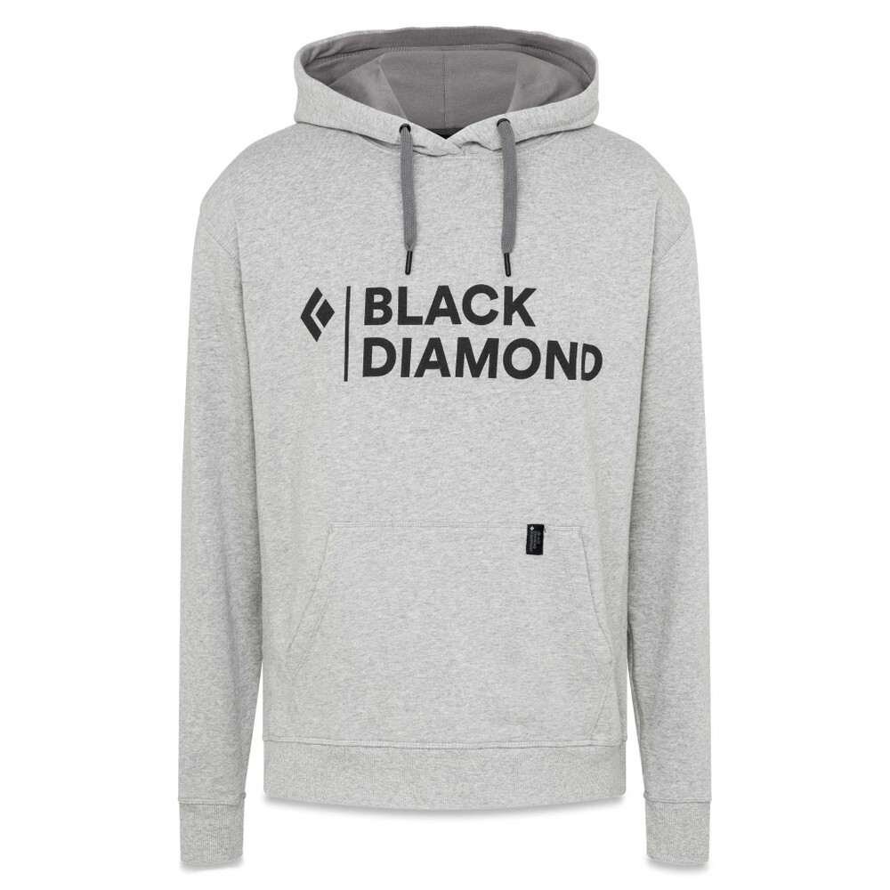 ★人気 Black Diamond ブラックダイヤモンド Men's Stacked Logo Hoody ロゴ フーディ トレーナー スウェット クライミング グレー L NEW