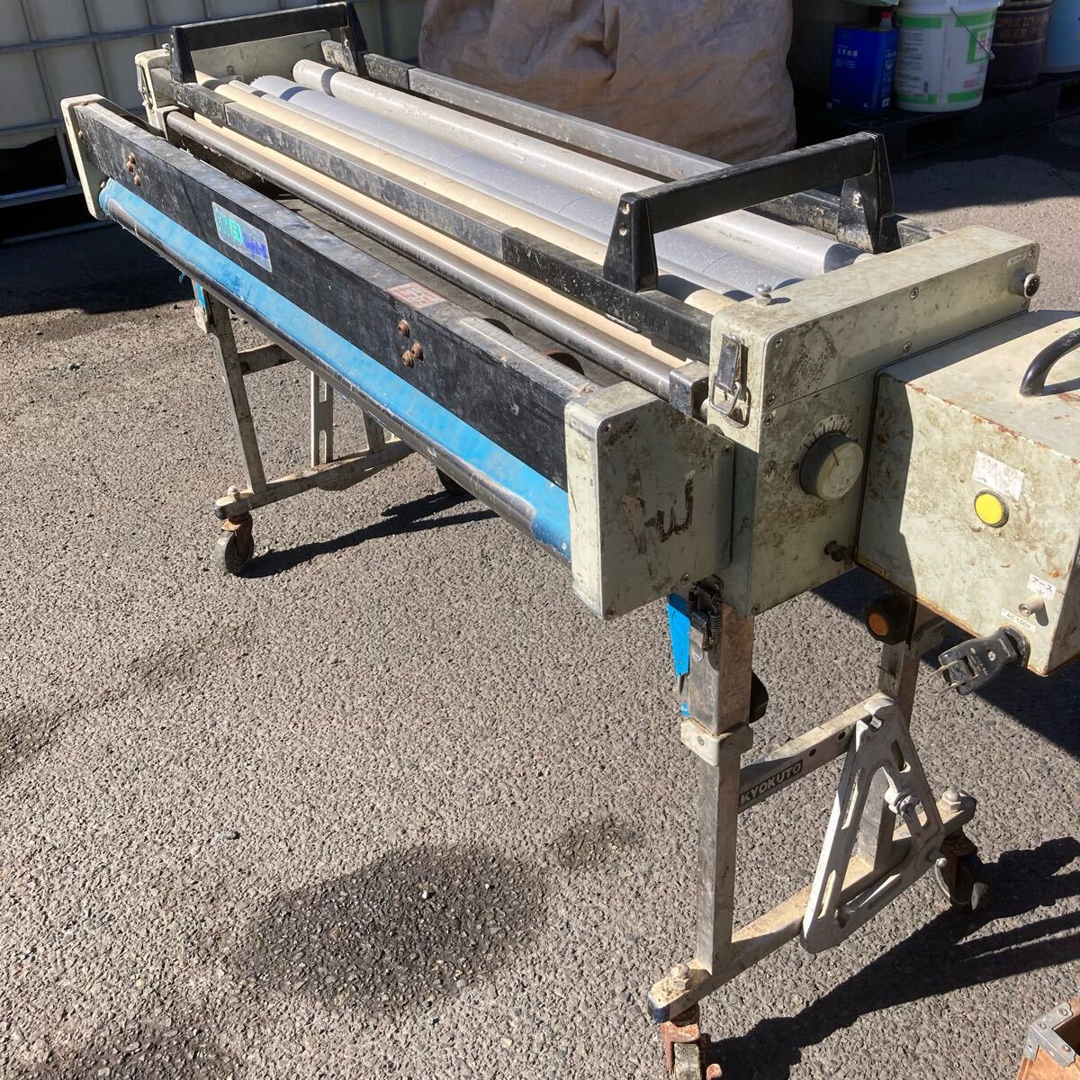 引取り希望】極東 HB-L2 壁紙糊付機糊付け機 クロス貼り 極東産 引取り希望】極東 HB-L2 壁紙糊付機糊付け機 クロス貼り 極東産
