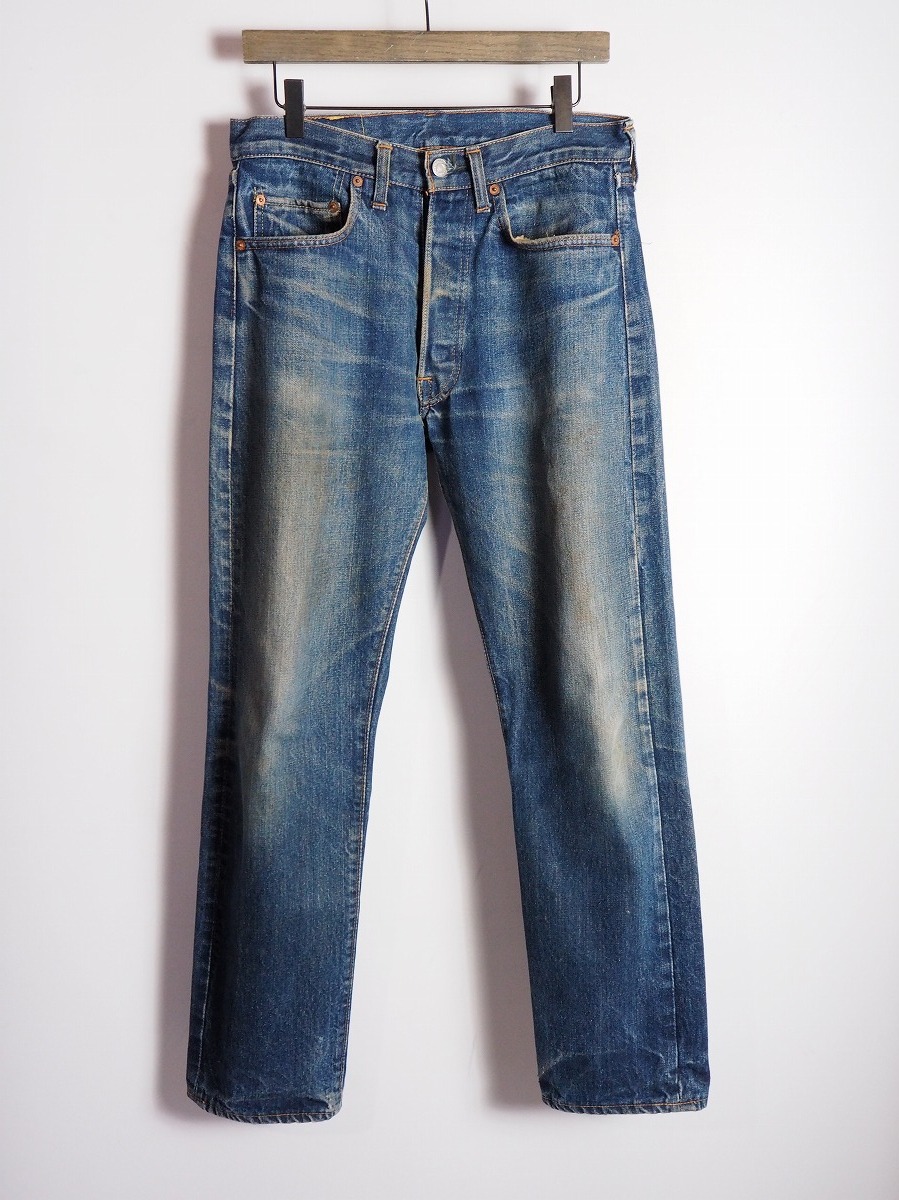 美品70s LEVIS リーバイス 501 66前期 刻印 ボタン裏16 デニム 美品70s LEVIS リーバイス 501 66前期 刻印 ボタン裏16 デニム
