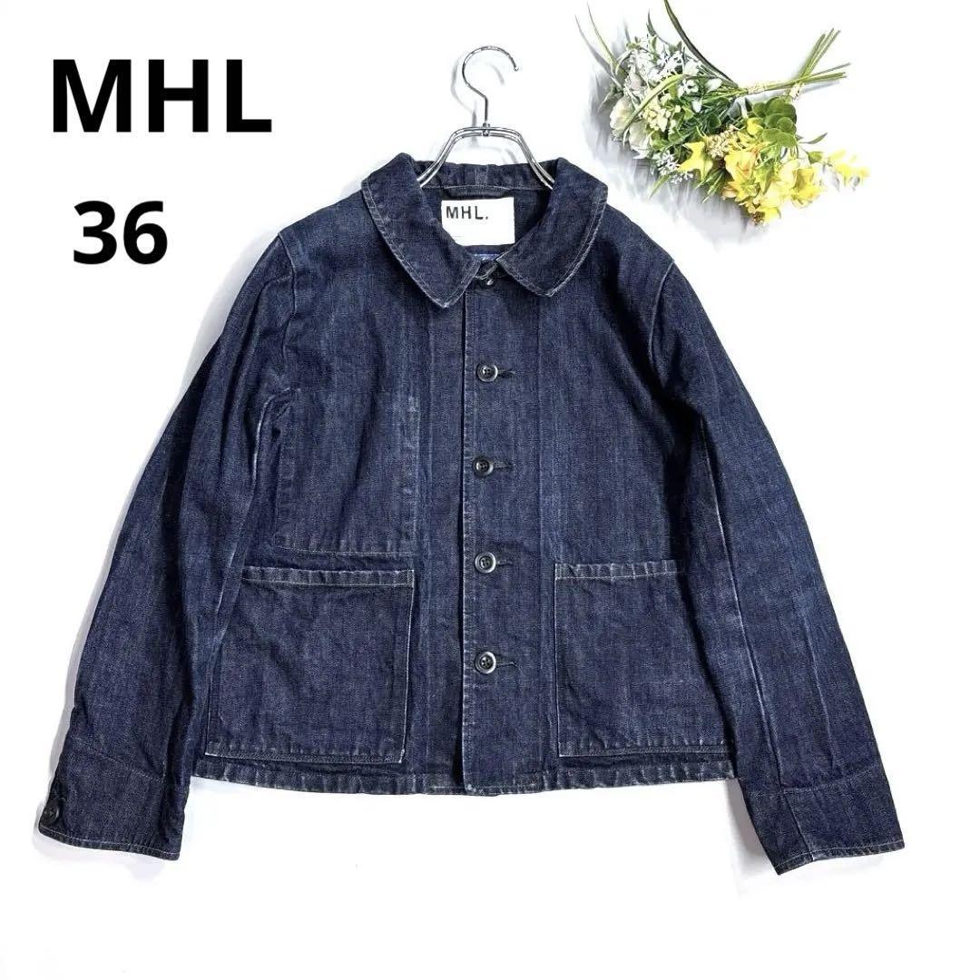 MARGARET HOWELL CANTONOVERALLS デニムジャケット 36 MHL MARGARET HOWELL CANTONOVERALLS デニムジャケット 36 MHL