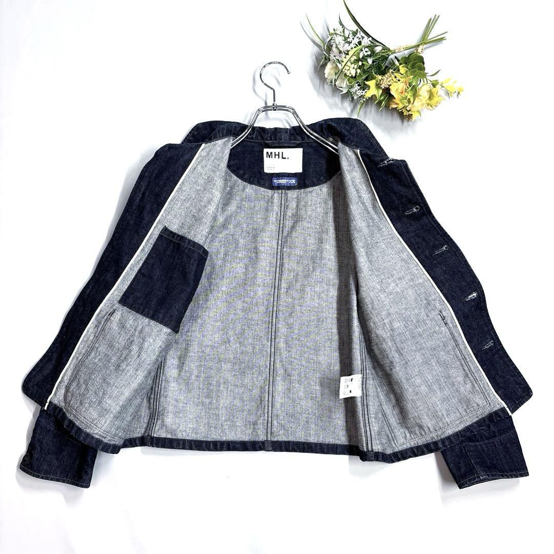MARGARET HOWELL CANTONOVERALLS デニムジャケット 36 MHL MARGARET HOWELL CANTONOVERALLS デニムジャケット 36 MHL
