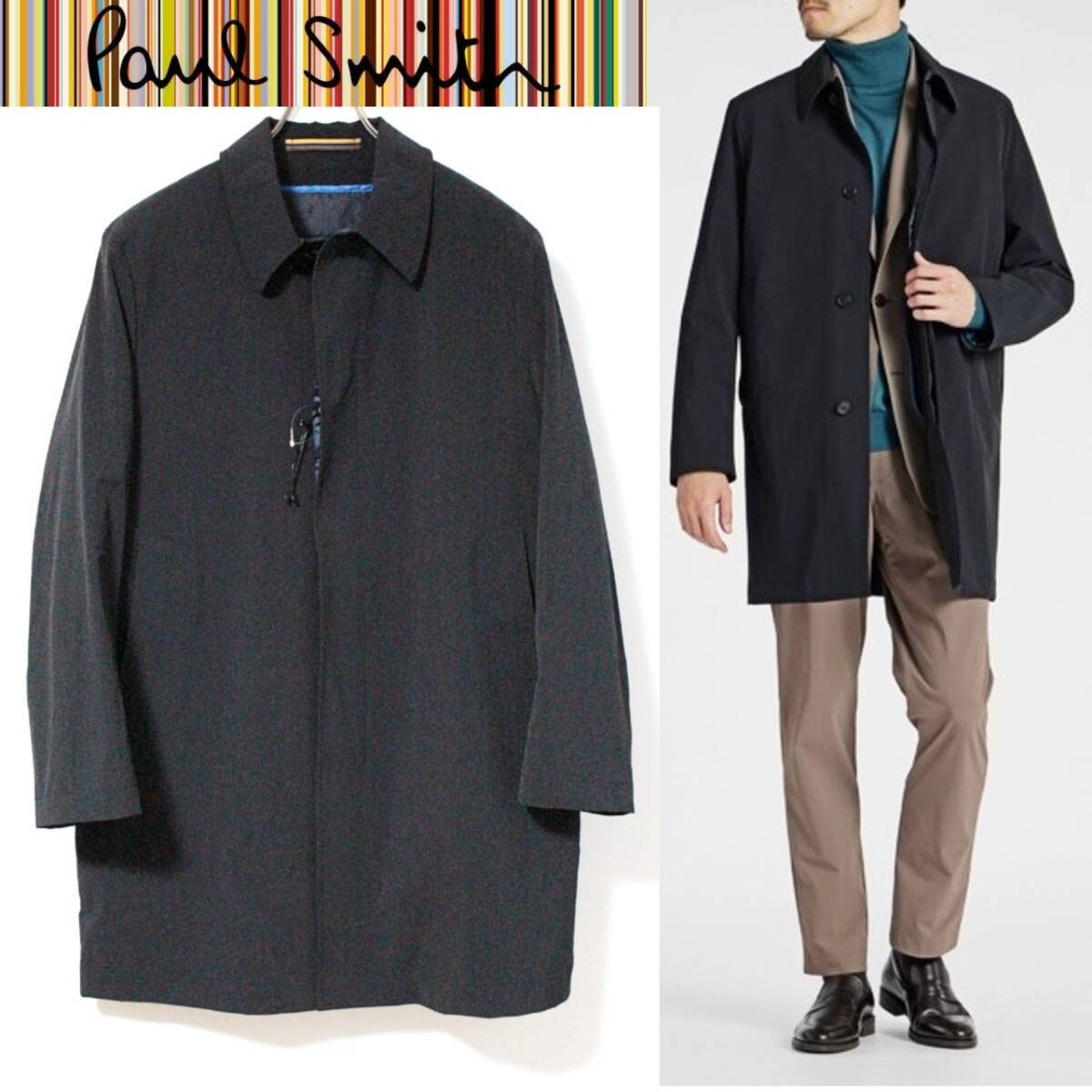 theory セオリー ウール カシミア混 スタンドカラー コート M theory セオリー スタンドカラー ウール カシミヤ コート