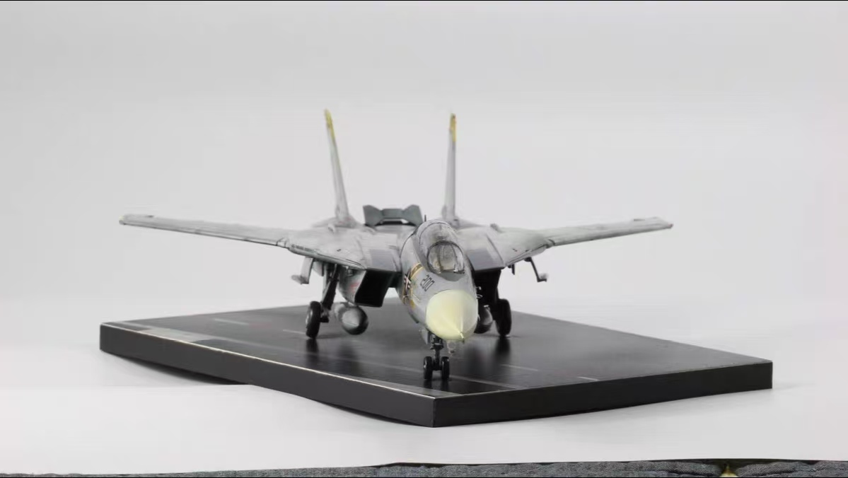  Hasegawa 1/72 America военно-морской флот F-14A Tomcat сборка покрашен конечный продукт 