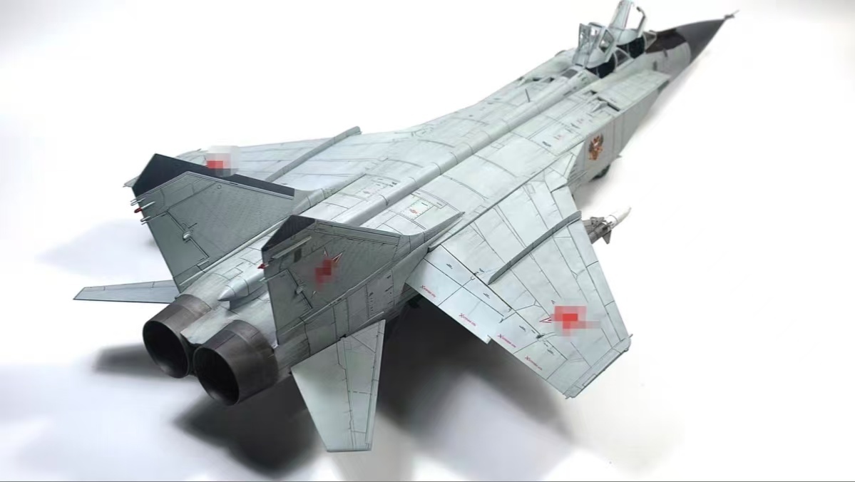 1/48 Россия ВВС Mig-31BM сборка покрашен конечный продукт 