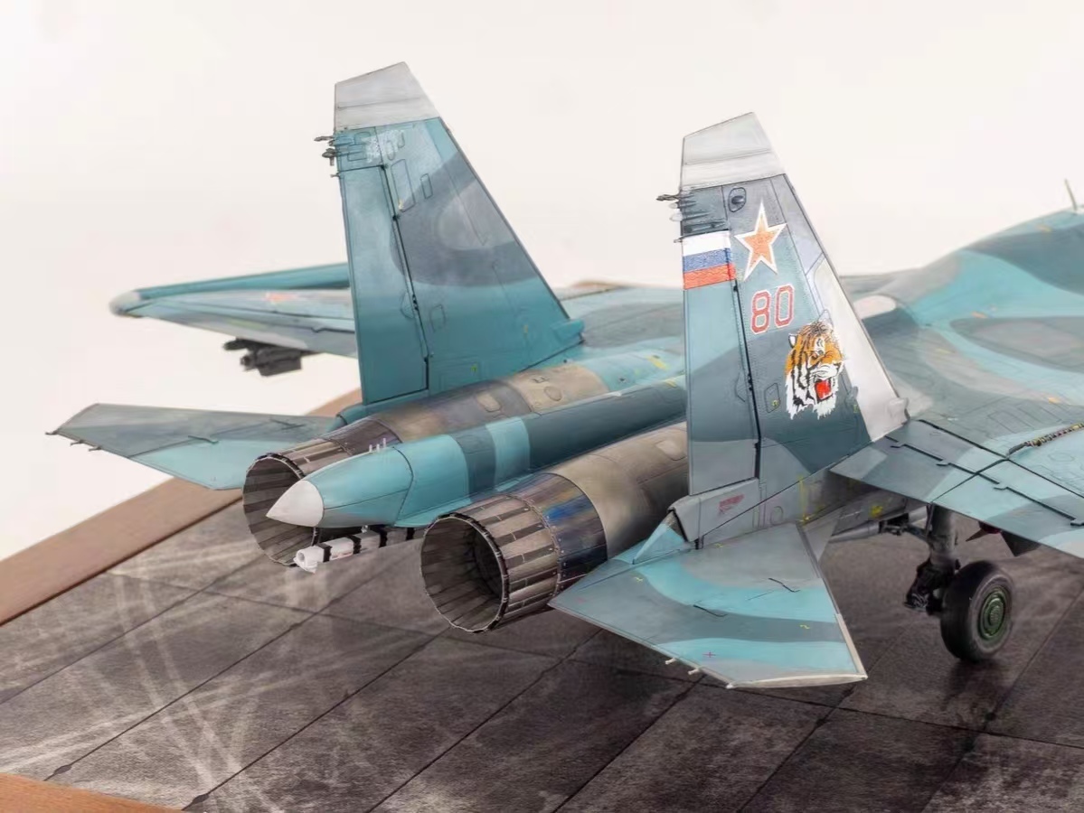 1/48 Россия ВВС Su-33 Frank D сборка покрашен конечный продукт 