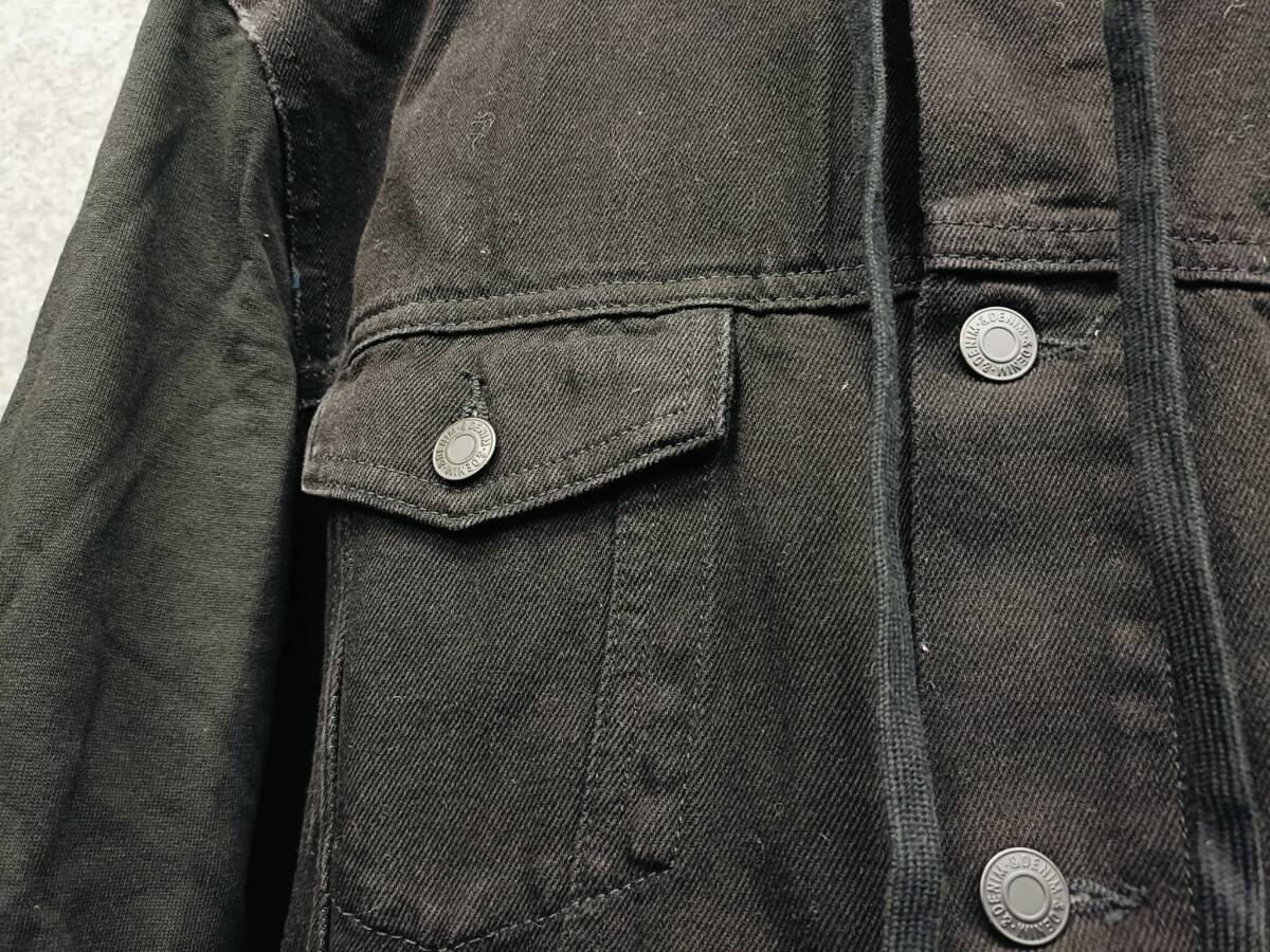 ★H&M エイチアンドエム フードデニムジャケット ジャケット アウター XXL