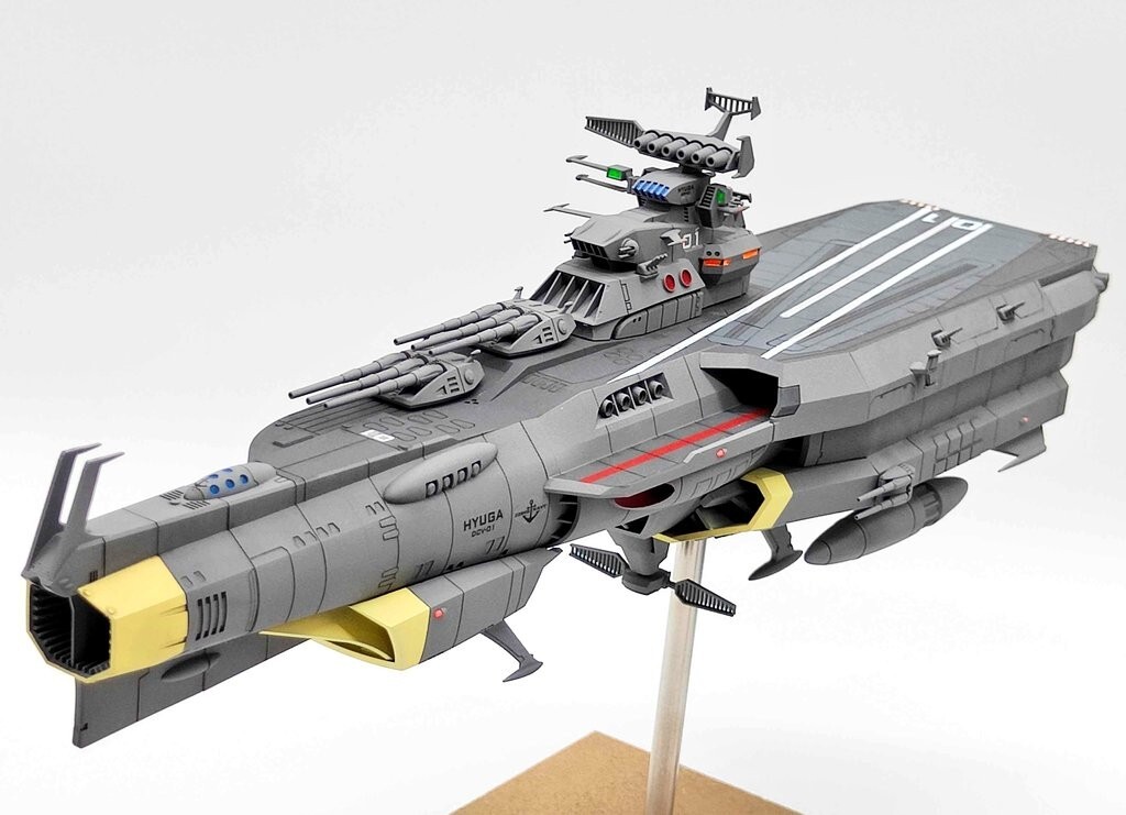 1/1000 ヒュウガ級戦闘母艦ヒュウガ ガレージキット 夢見の森 1/1000 ヒュウガ級戦闘母艦ヒュウガ ガレージキット 夢見の森